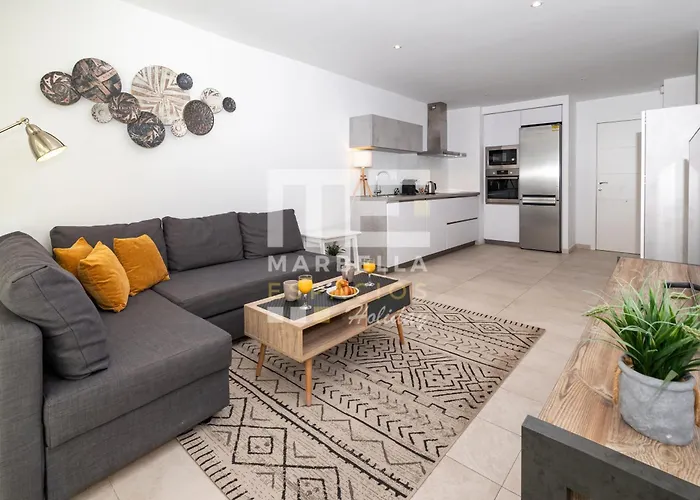 204 Luminoso Apto Centro Junto A La Playa * ماربيا